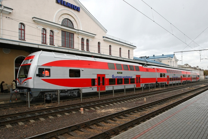 Iš Vilniaus į Minską pradeda kursuoti elektriniai traukiniai