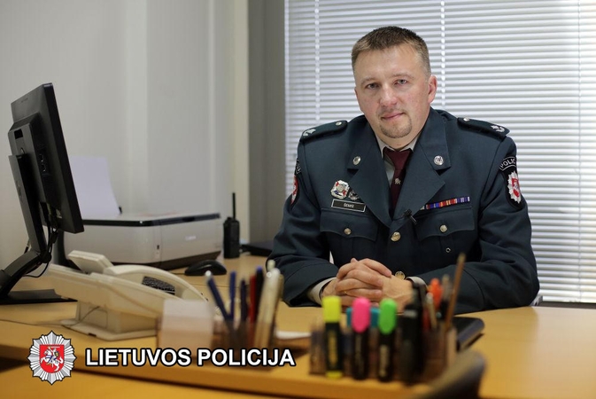 Trakų rajono policijos komisariatui vadovaus S. Šemis