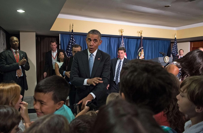 B. Obama: JAV ir Kubai atsiveria istorinė galimybė