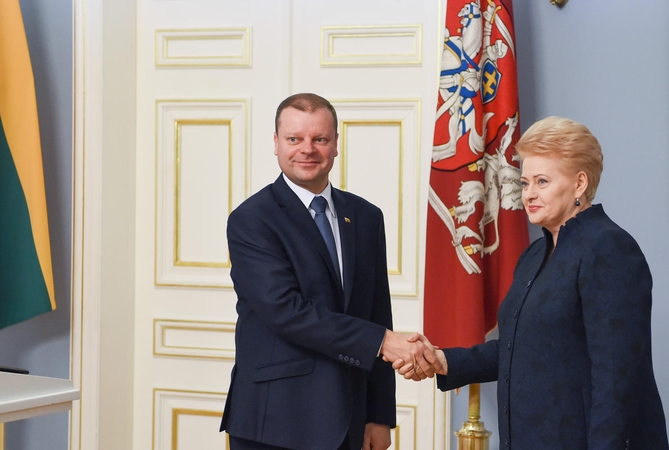 S. Skvernelis: prezidentė atstovauja „vienai politinei partijai“