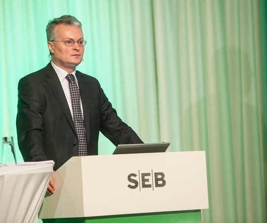 G. Nausėda baigia darbą SEB banke
