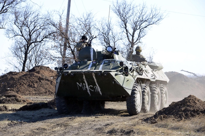 Ukrainos rytuose per kautynes žuvo penki kariai