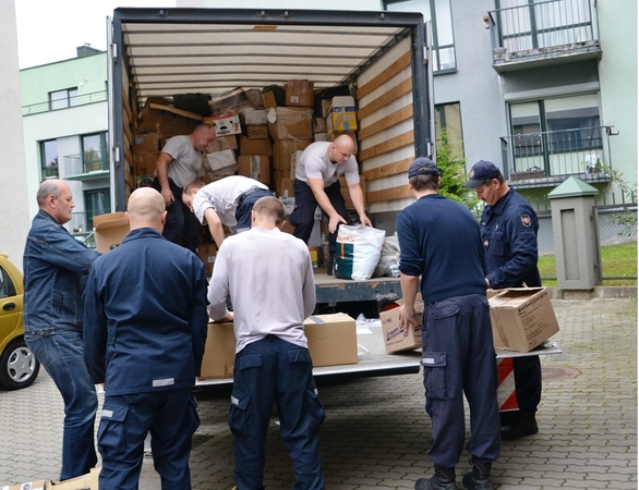 Į Ukrainą išvyko antroji humanitarinė siunta