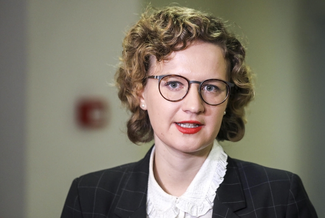 Seimo narė, Laisvės partijos pirmininkė Aušrinė Armonaitė