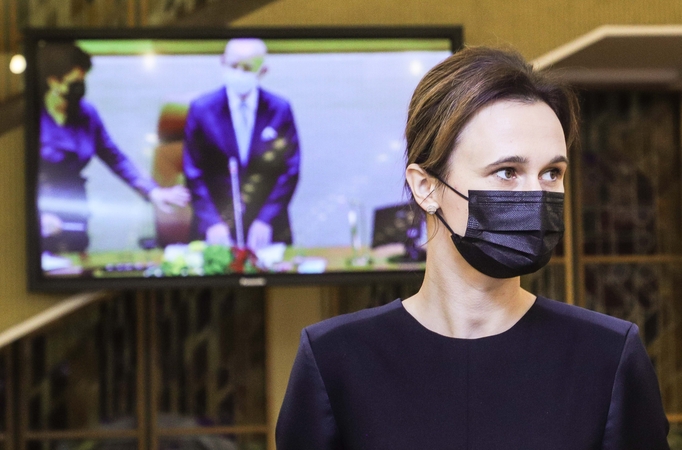 V. Čmilytė-Nielsen: laikas konfliktą Seime pakeisti konstruktyviu darbu
