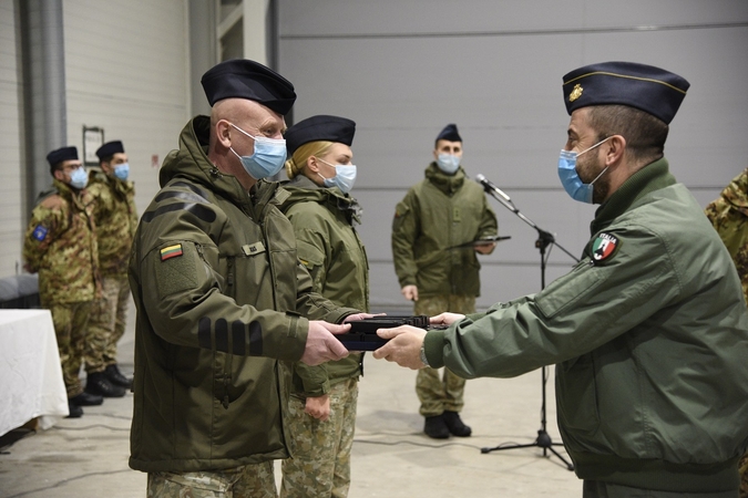 Italija ir Vokietija nuo sausio tęs NATO oro policijos misiją Baltijos šalyse
