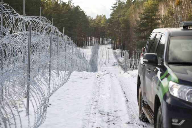 Aplinkosaugininkams pasienyje įkliuvo ne brakonieriai, o nelegalūs migrantai