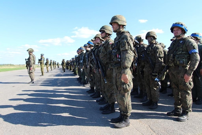 Į Lietuvą pratyboms atvyksta 150 Lenkijos karių su technika