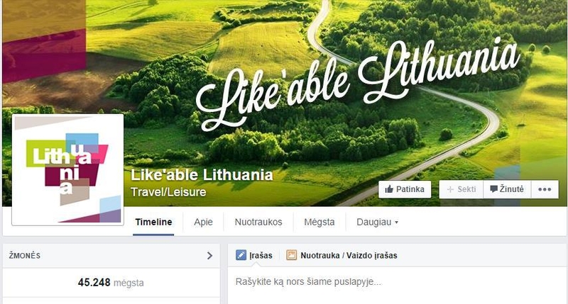 Lietuva surinko milijoną „like‘ų“ socialiniuose tinkluose