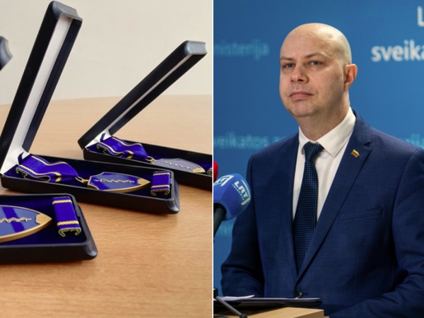 Patikslino, kam bus skirti A. Verygos sukurti naujieji medaliai
