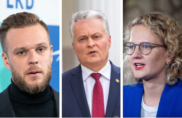 Patvirtino: G. Landsbergis ir A. Armonaitė sulaukė prezidento skambučio