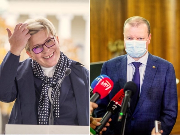 I. Šimonytė sako nepykstanti ant S. Skvernelio dėl aršios kritikos