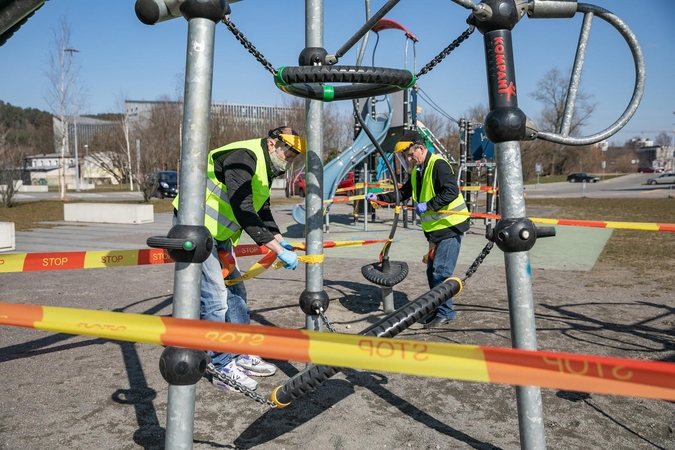 Vilniuje prieš gražų savaitgalį aptveriamos visos laisvalaikio erdvės