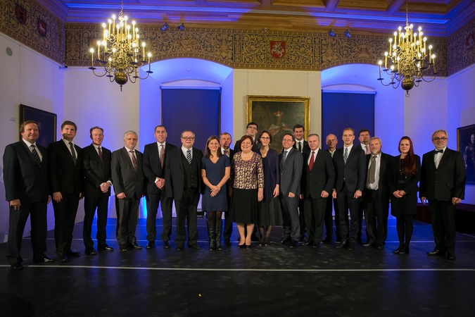 Valdovų rūmuose įteiktos Baltijos Asamblėjos premijos