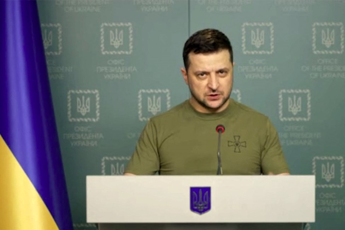 V. Zelenskis ragina Vakarus griežtinti sankcijas Maskvai: skirtų sankcijų nepakanka