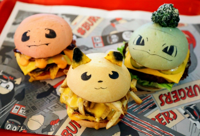 Sidnėjuje siūloma paskanauti mėsainių–pokemonų