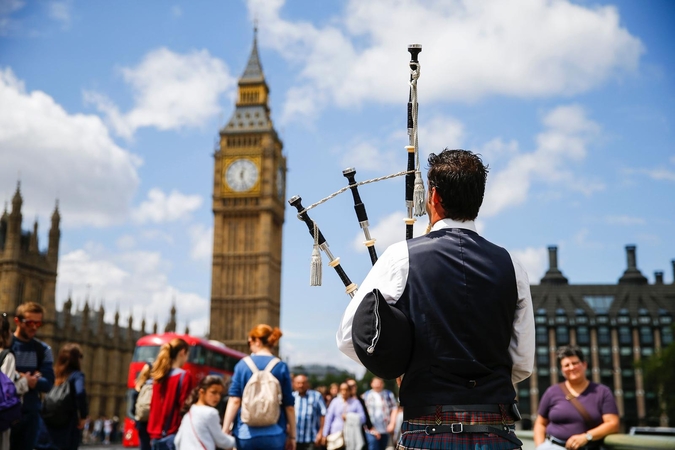 Po „Brexit“ D. Britanija išgyvena turizmo bumą