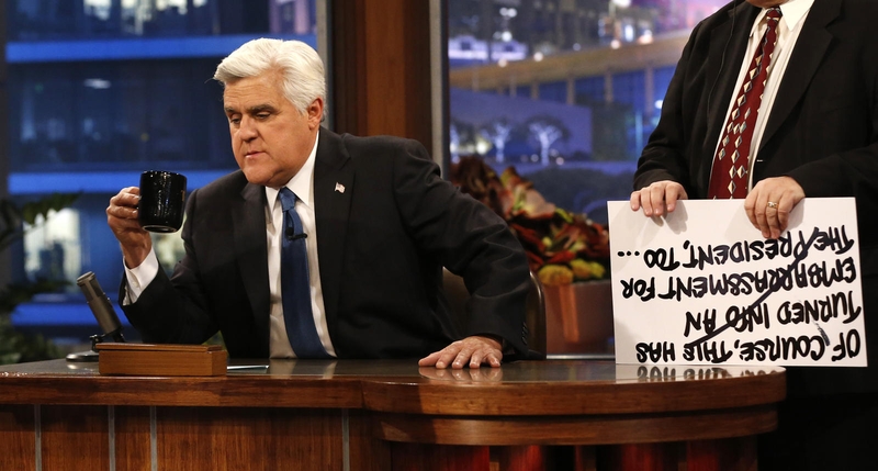 JAV televizijos žvaigždė Jay Leno po 22 metų atsisveikina su "Tonight Show"