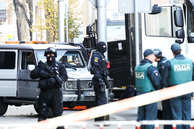 Antroji eurų siunta atgabenta į Kauną