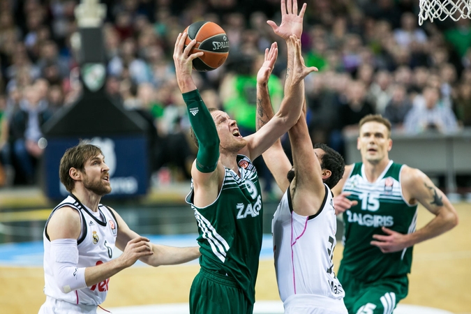 "Žalgiris" "Real" krepšininkams pasipriešino tik iki pertraukos