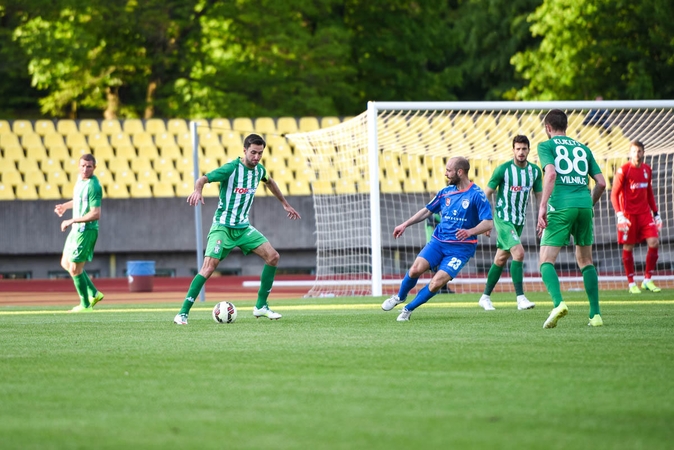 "Žalgirio" futbolininkai sudorojo "Stumbrą"