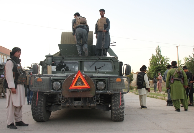 Talibanas užėmė antrą Afganistano provincijos sostinę