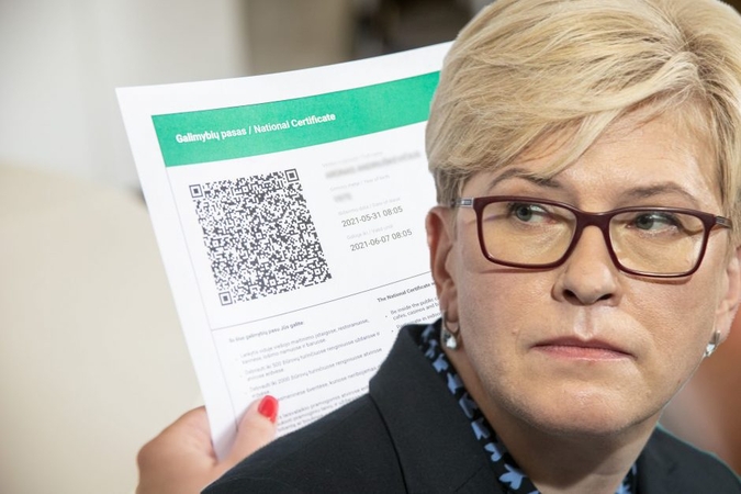 Premjerė su profsąjungų ir darbdavių atstovais aptars galimybių paso naudojimą