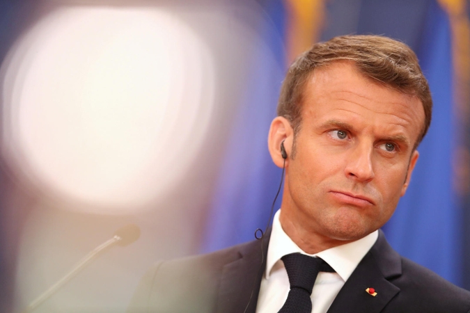 E. Macronas priėmė V. Putino kvietimą 2020-aisiais apsilankyti Maskvoje