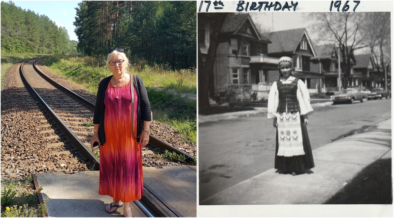 Lietuvė: nors ir gimė Kanadoje, R.Bagdonaitė-Feeney nė akimirkos neabejojo dėl savo tautinės tapatybės. Nuotraukose – 1967 m. švenčiant gimtadienį ir Paneriuose 2019 m.