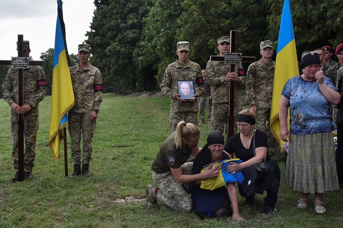 Per Rusijos smūgius centrinėje Ukrainoje žuvo penki, sužeisti 25 žmonės