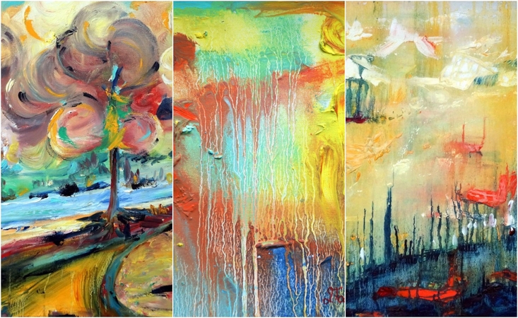 Virtualioje parodoje – elegantiškas šokis su rudenio spalvomis