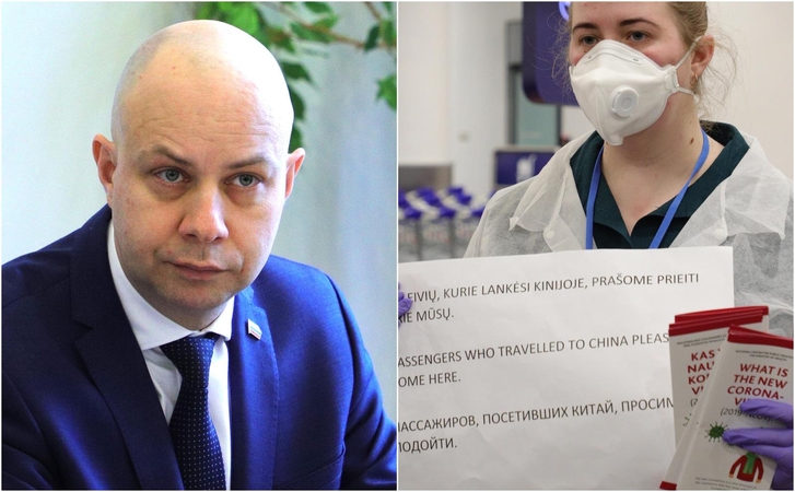 Kovojant su koronavirusu A. Veryga siūlo užsikrėtusiajam taikyti izoliaciją