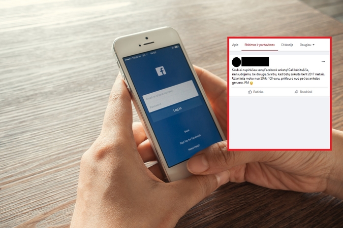 Virtualus patrulis aptiko naują sukčiavimo būdą: įspėja „Facebook“ vartotojus