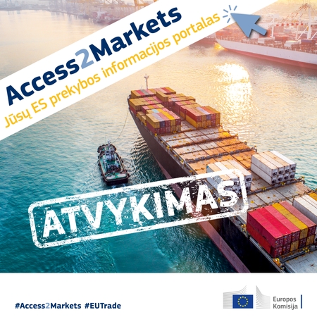 Access2Markets portalas smulkiajam verslui
