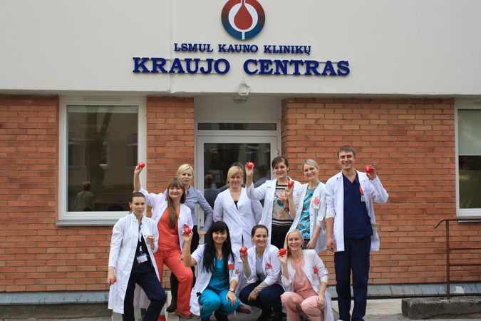 Trūksta antros grupės kraujo donorų