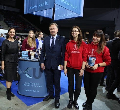 Vis daugiau moksleivių domisi studijomis Klaipėdoje