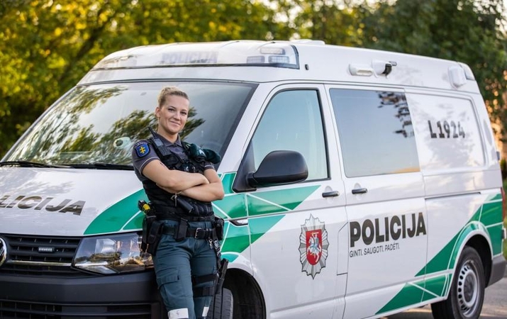 Uostamiesčio mobilaus būrio pareigūnė: svarbu mėgti tai, ką darai