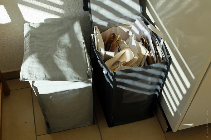 Užimtumas: kai kuriems klaipėdiečiams rūšiuoti atliekas patinka – tai būna lyg pramoga.