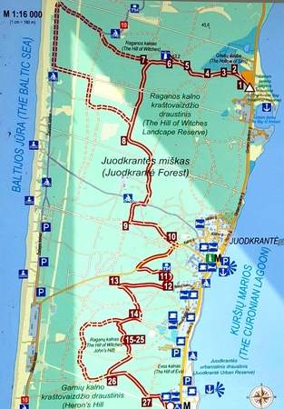 Sveikata: kol pėdinsite 6 km trasą, maloniai leisite laiką gamtoje.