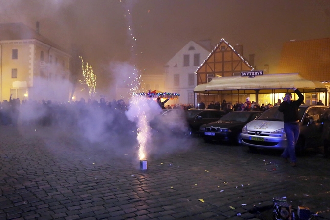 Dėl petardų – klaipėdiečių pyktis