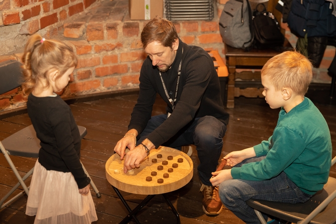 Šeimadienis muziejuje.