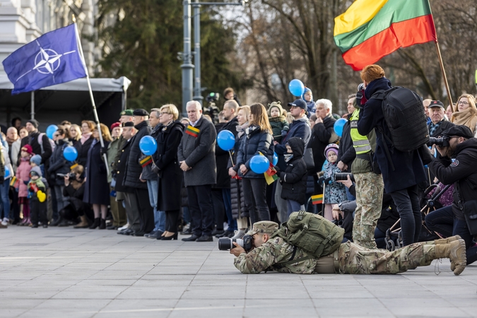 Lukiškių aikštėje paminėta Lietuvos įstojimo į NATO diena