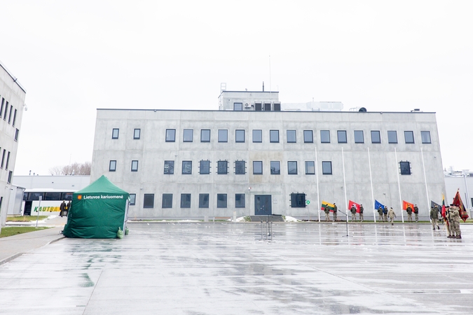 Šilalės rajone atidarytas karinis miestelis