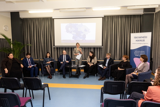 „Tūkstantmečio mokyklų“ programos pristatymas