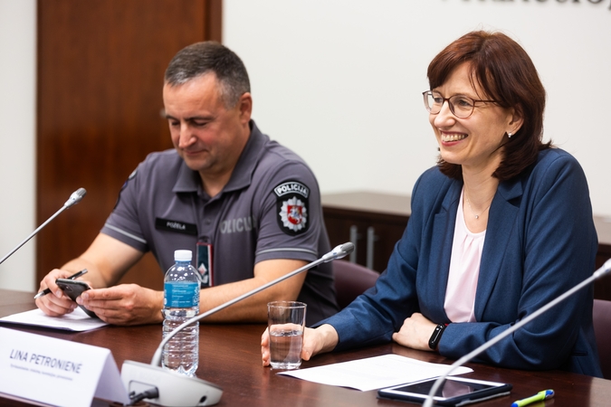 Prezidento rinkimai: VRK ir Lietuvos policijos atstovų konferencija