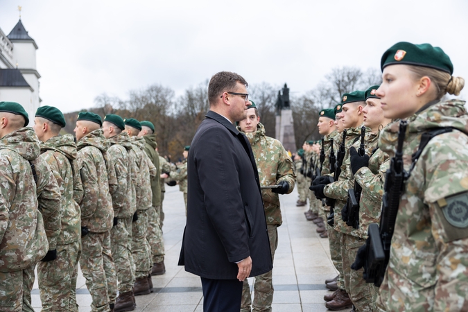 Lietuvos karo akademijos pirmakursių priesaikos ceremonija