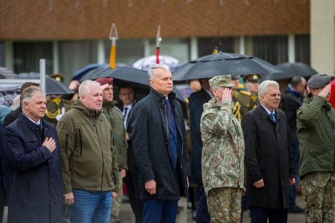 G. Nausėda: mūsų kariuomenė daro didelius žingsnius į priekį