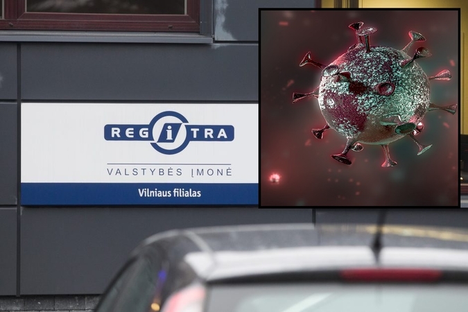 Dar keturiems „Regitros“ darbuotojams Vilniuje nustatytas koronavirusas