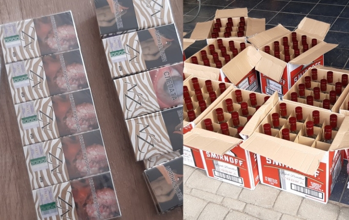 Vilniaus rajono policijos pareigūnai konfiskavo degtinę ir kontrabandines cigaretes