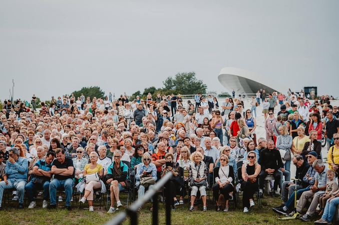 Nemuno saloje paminėtos 35-osios Baltijos kelio metinės